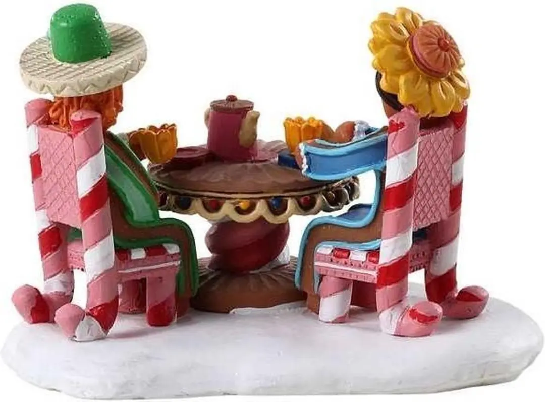 Lemax Tea & Cakes - Meerkleurig