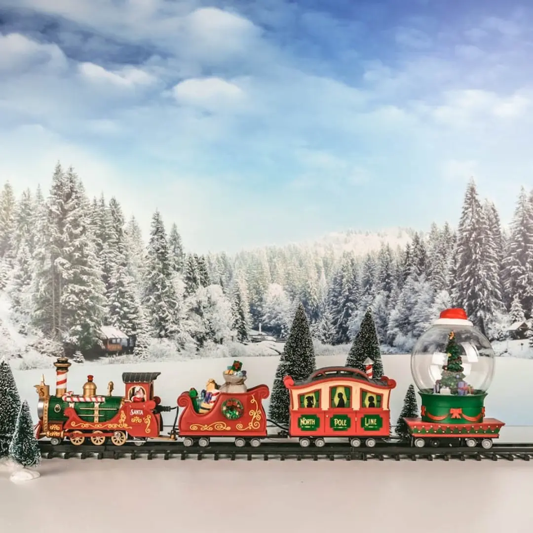 Lemax North Pole Railway Verlichte Trein - Batterij