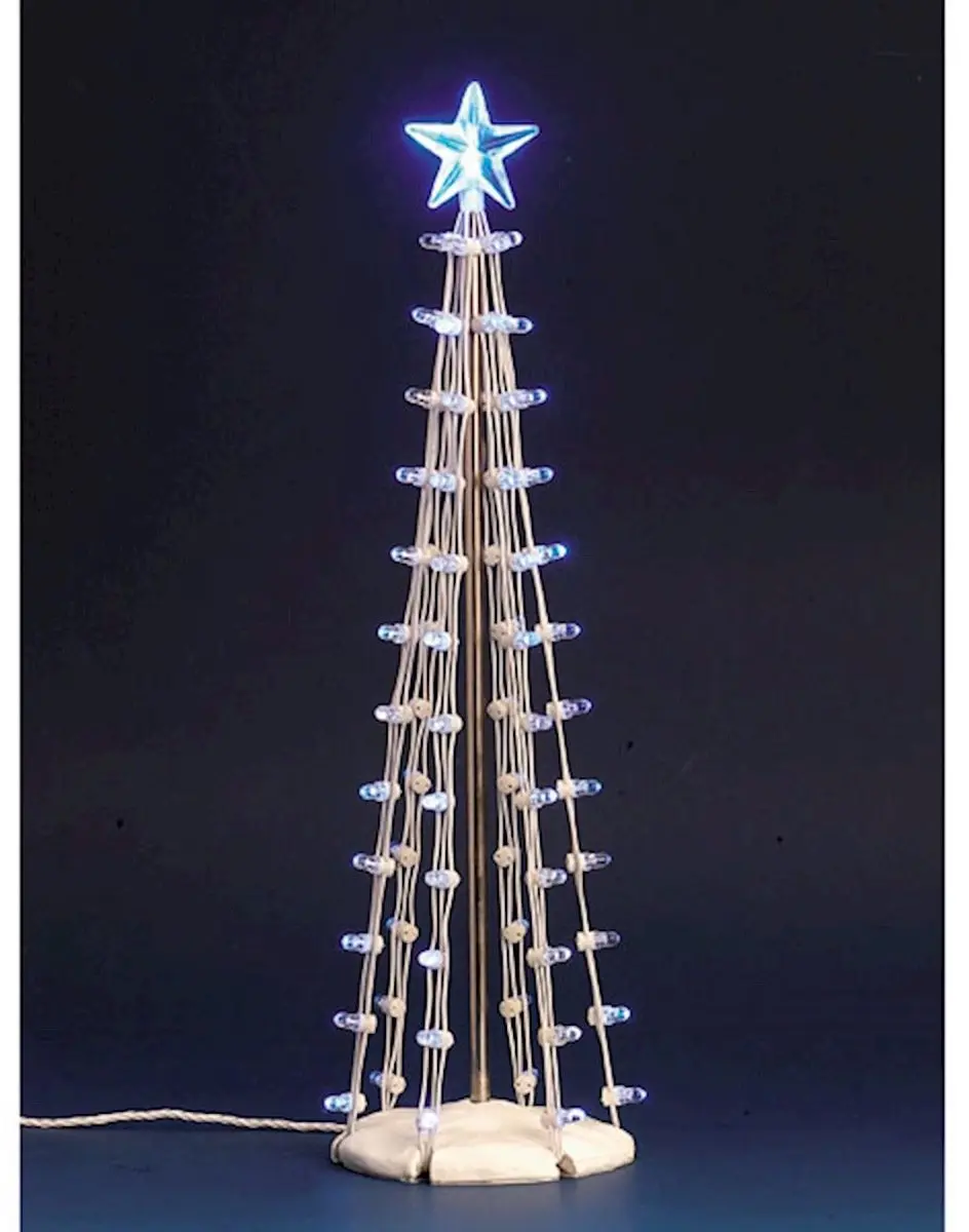 Lemax 9 Lighted Silhouette Tree - Blauw