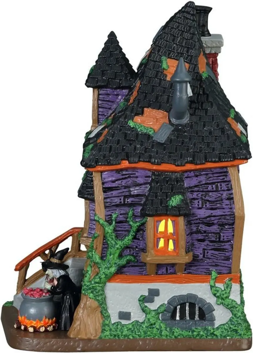 Lemax Witches Bungalow Led - Mix - afbeelding 3 van 4