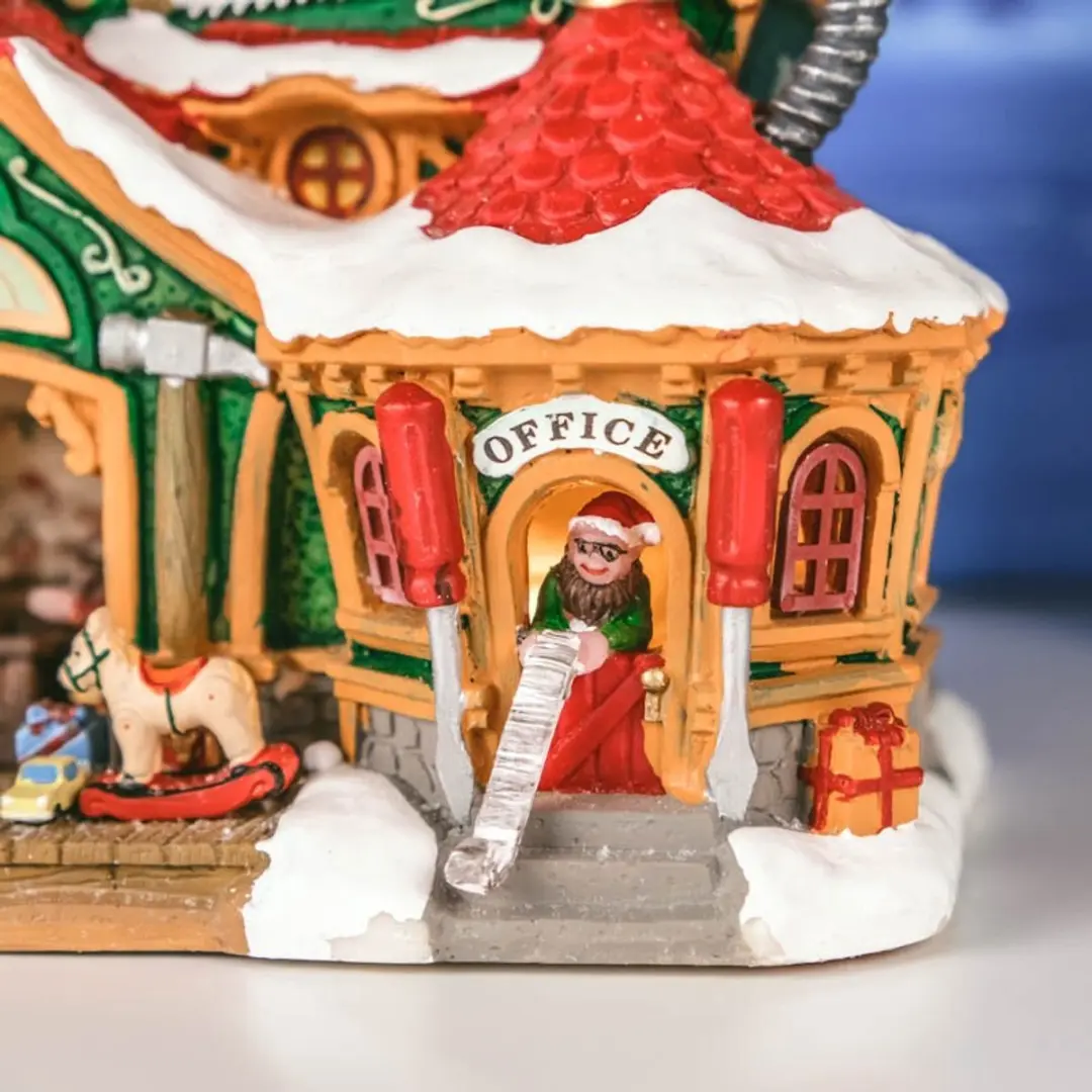 Lemax Kerstdorp The Elf Workshop - Met verlichting - Neutraal - afbeelding 6 van 6