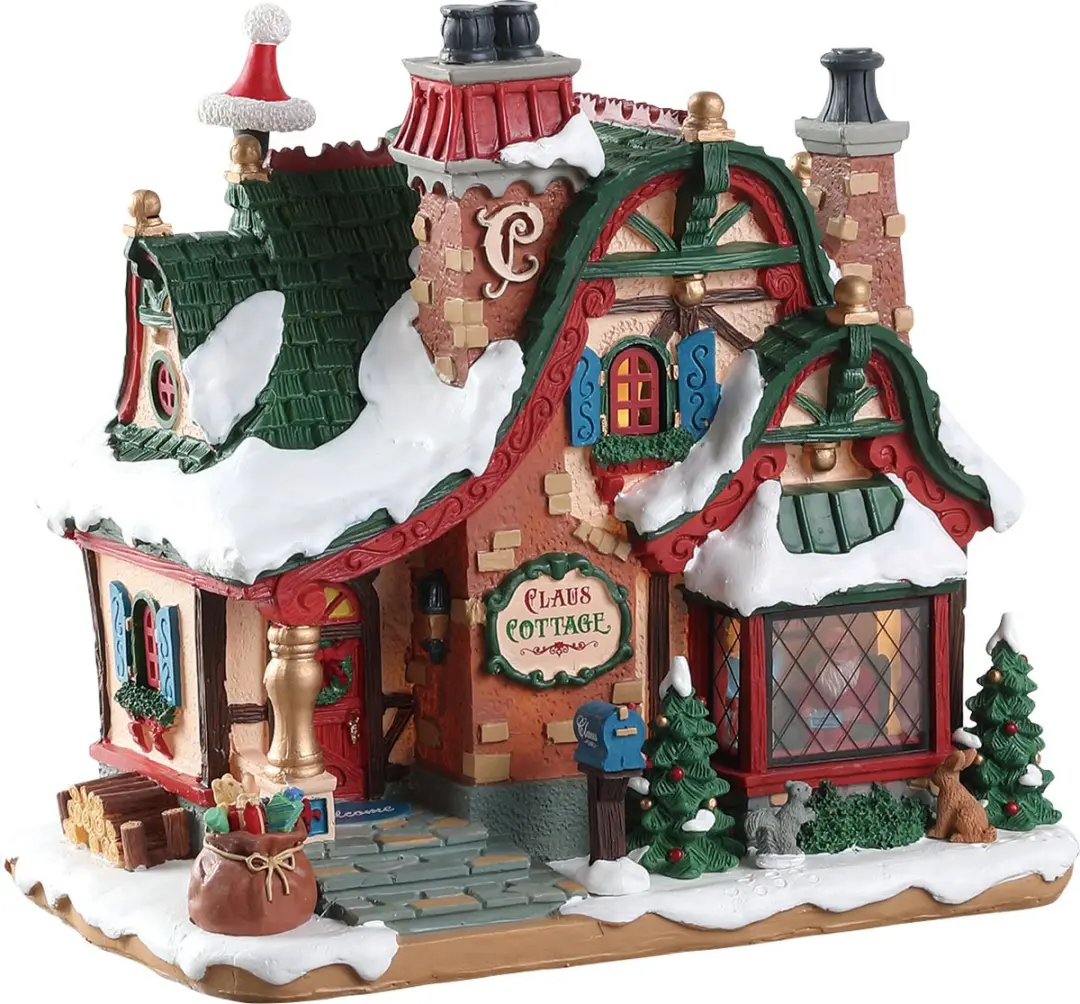 Lemax The Claus Cottage Kersthuisje