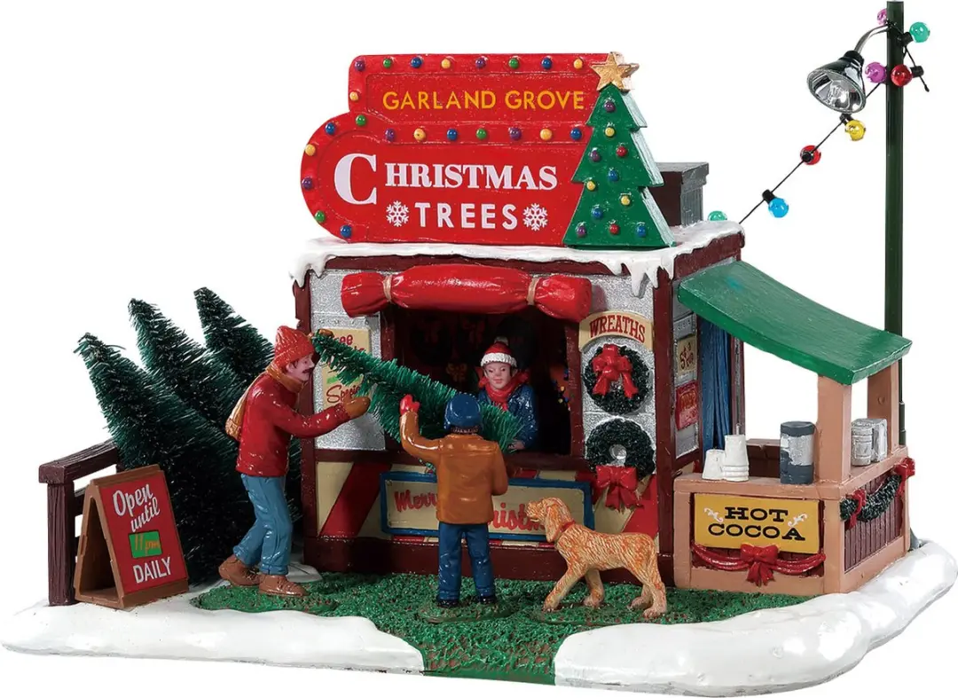 Lemax Garland Grove Tree Lot