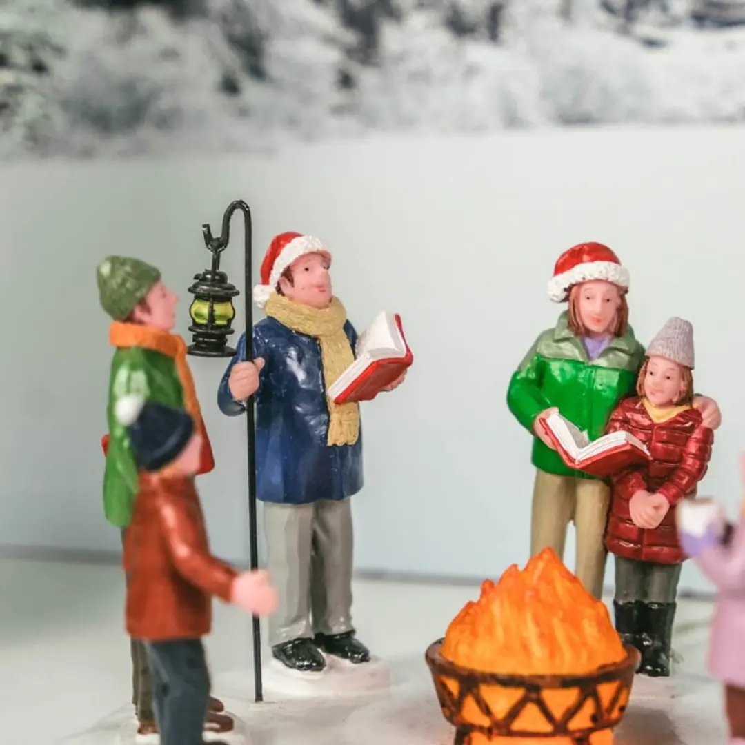 Lemax Toasty Caroling Verlicht Figuur - Meerkleurig