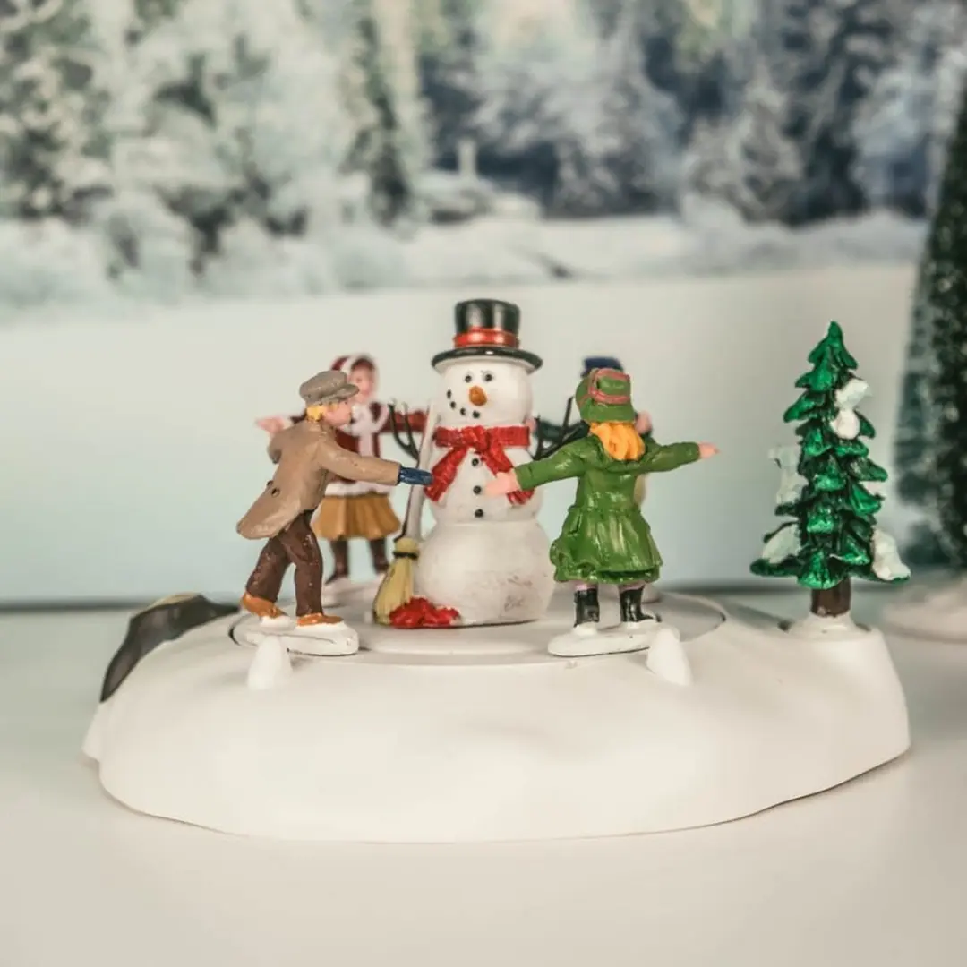 Lemax The Merry Snowman Kersthuisje - 4.5V