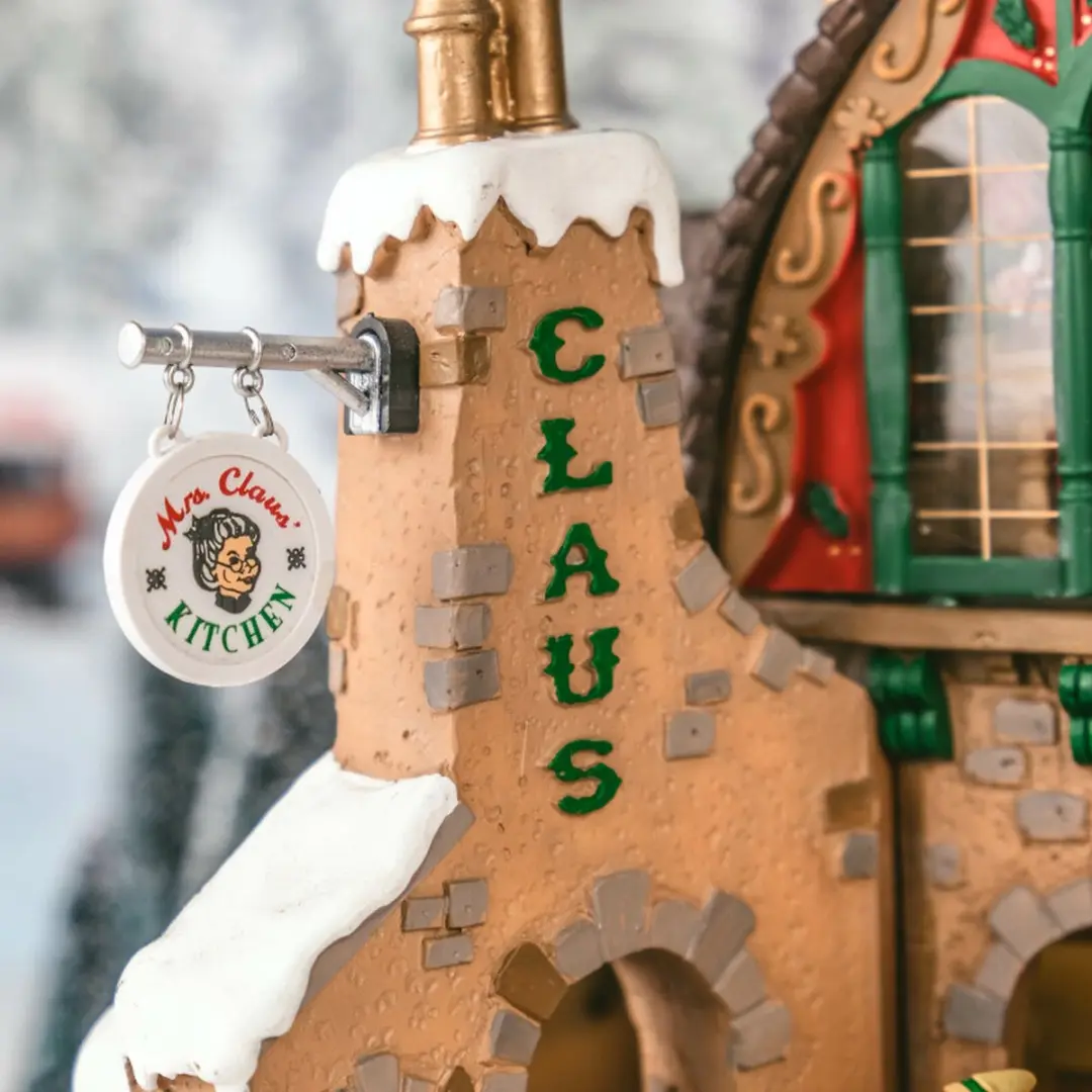 Lemax Kerstdorp Mrs. Claus' Keuken - met verlichting