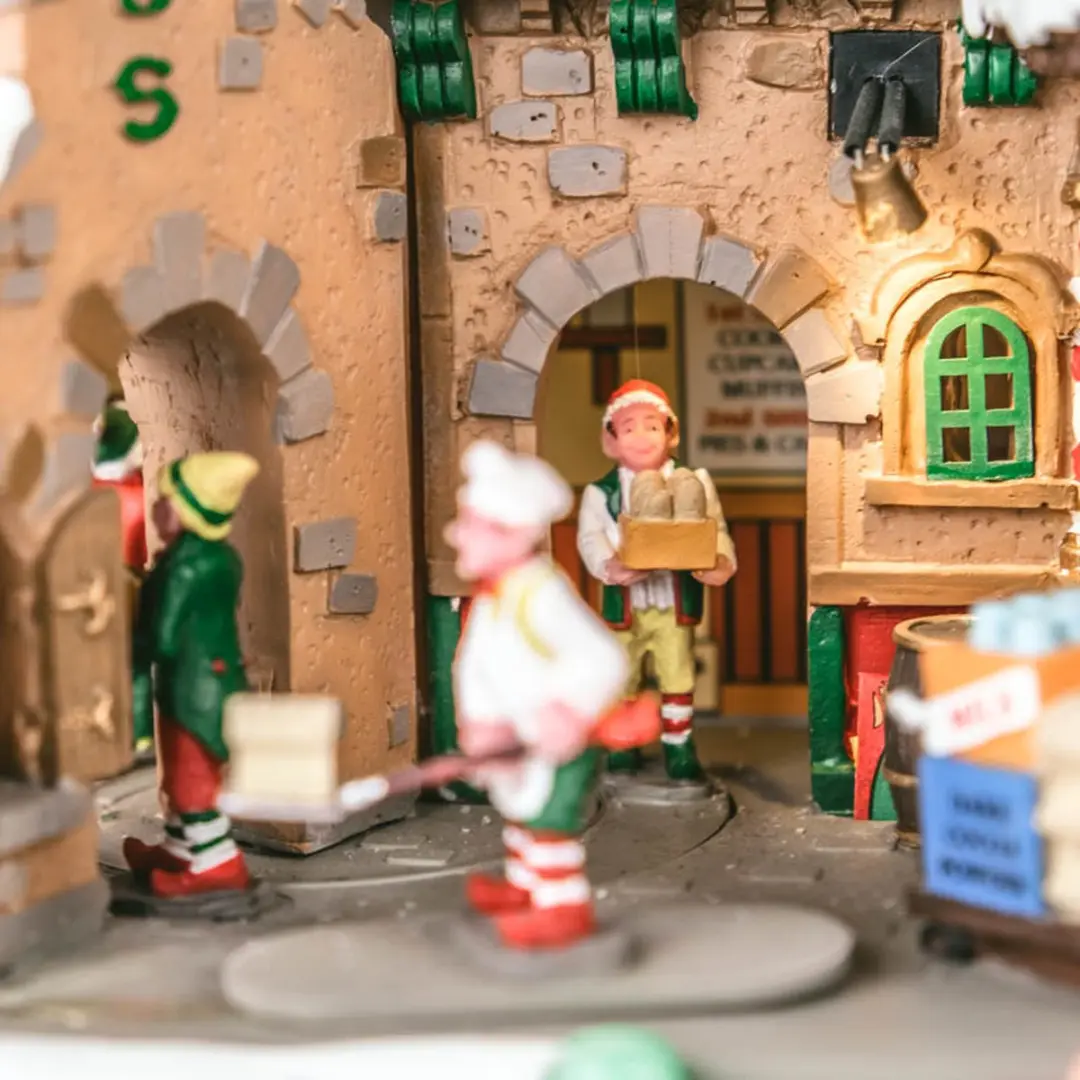Lemax Kerstdorp Mrs. Claus' Keuken - met verlichting