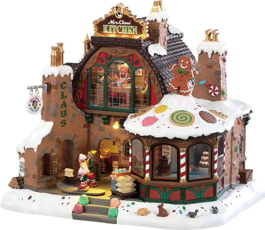 Lemax Kerstdorp Mrs. Claus' Keuken