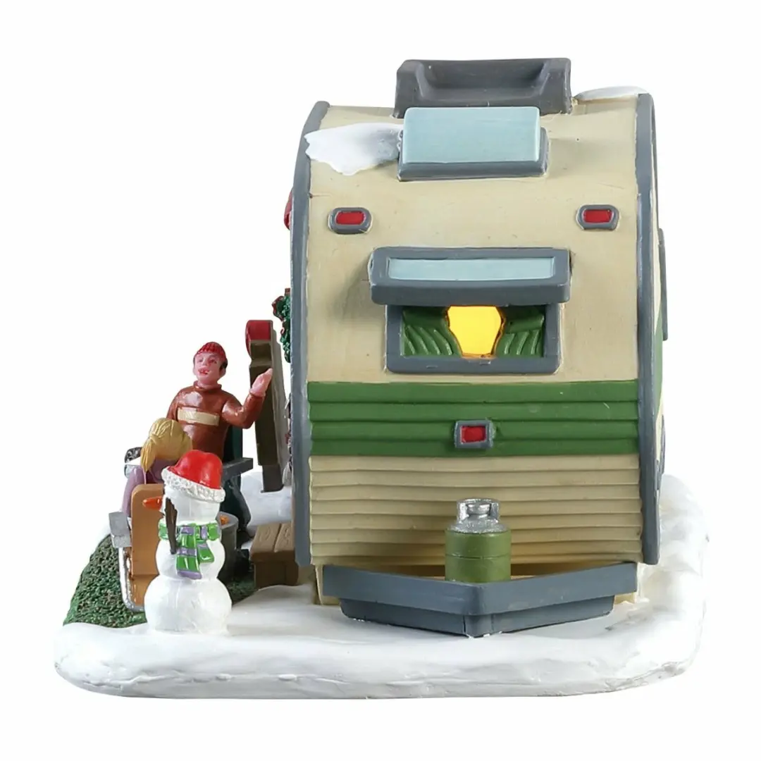 Lemax High Rock Lake Trailer Verlicht Gebouw - Exclusief Adapter