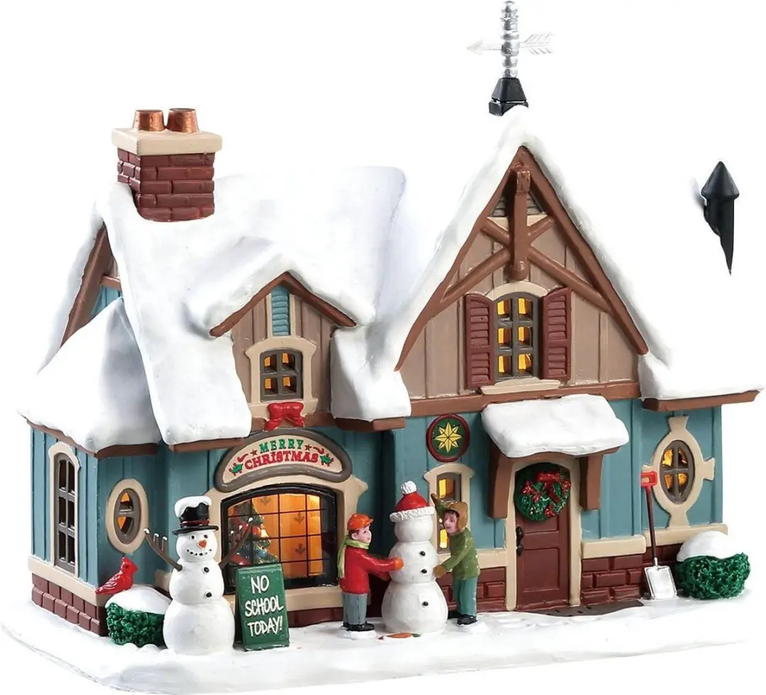 Lemax Kerstdorp Snow Day!