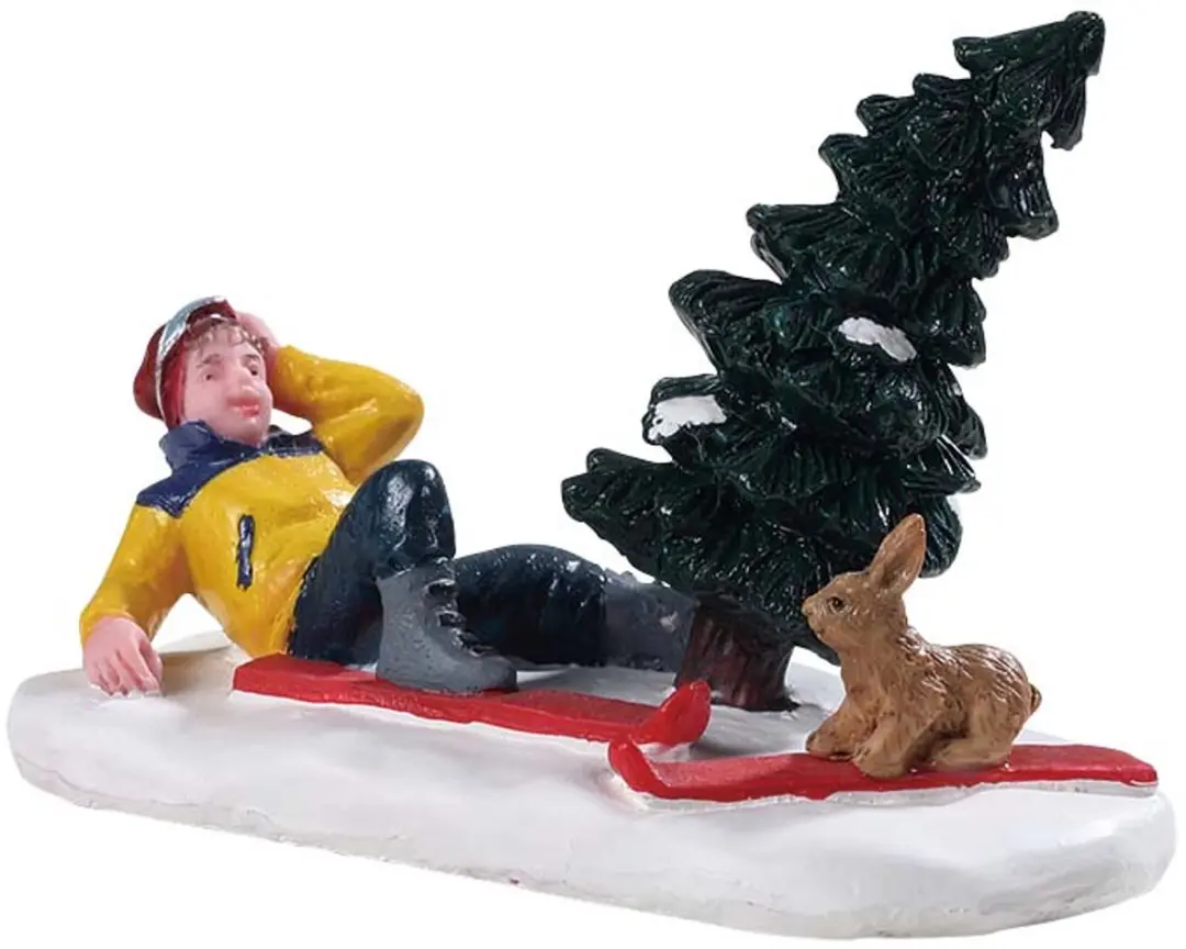 Lemax Ski Bunny