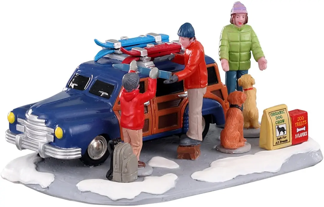 Lemax Winter Vacation Figuur
