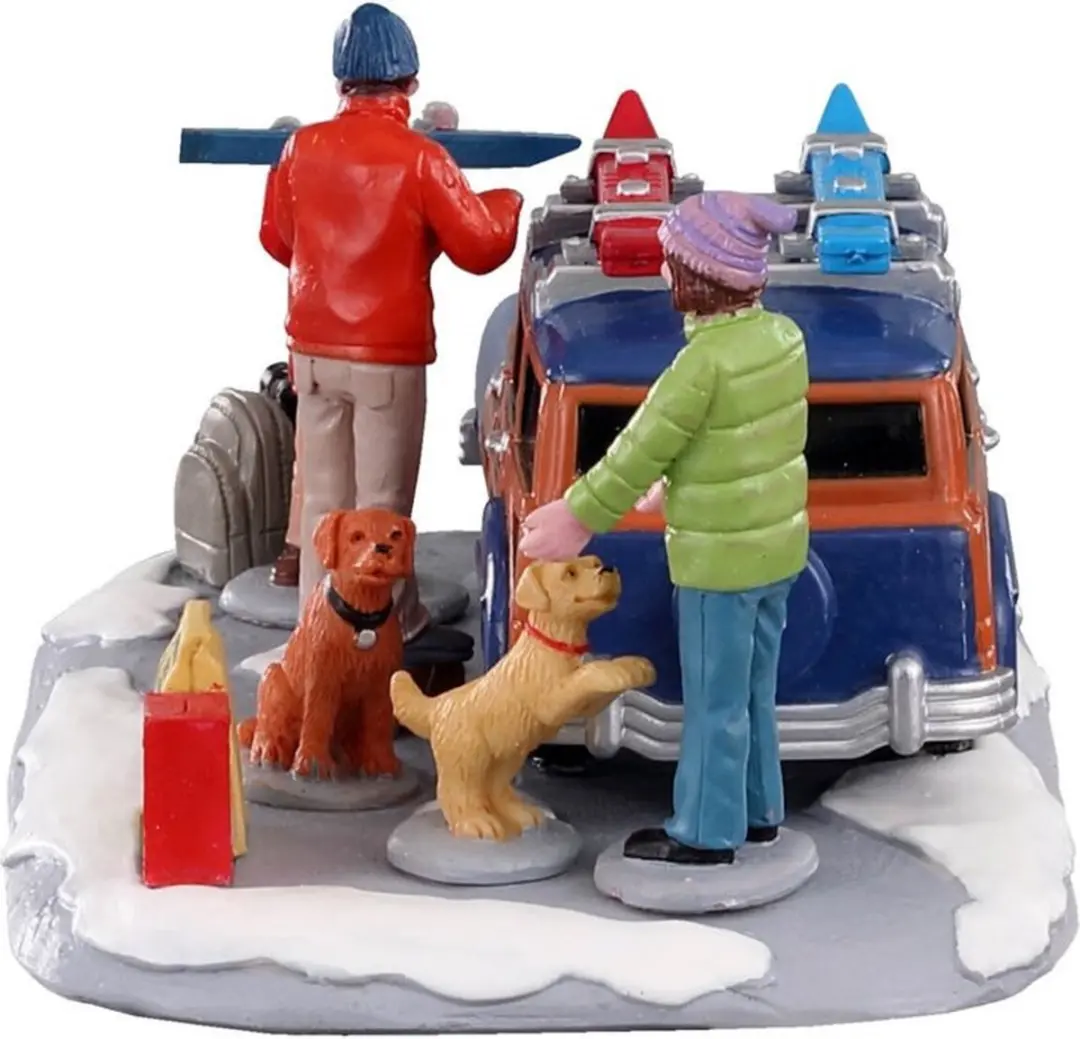 Lemax Winter Vacation Figuur - Neutraal