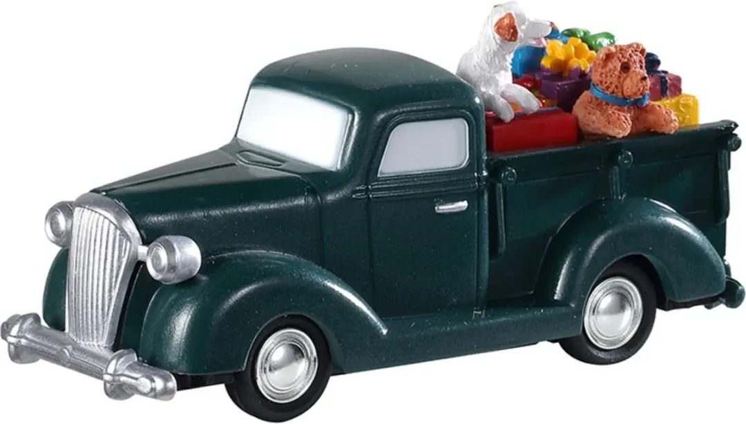 Lemax Bringing Presents Home