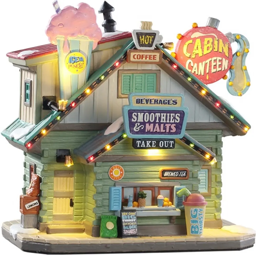 Lemax Cabin Canteen Kersthuisje
