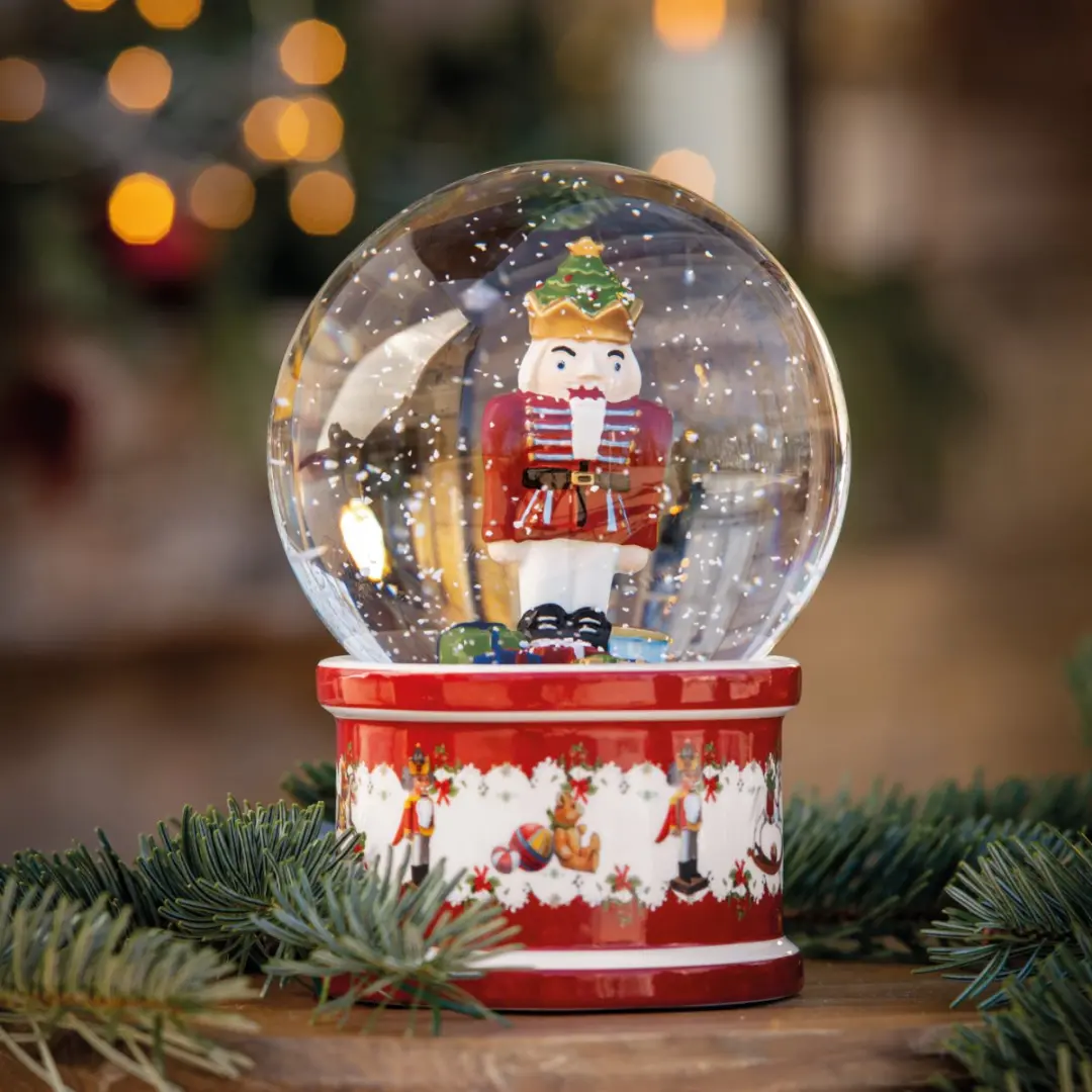 Villeroy & Boch Schneekugel Nussknacker Kerstbal ø13cm - afbeelding 4 van 5