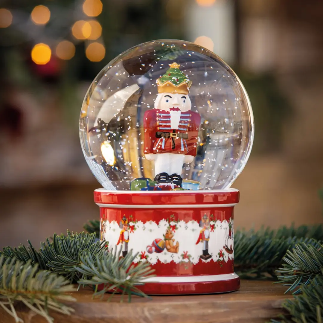 Villeroy & Boch Schneekugel Nussknacker Kerstbal ø13cm - afbeelding 5 van 5