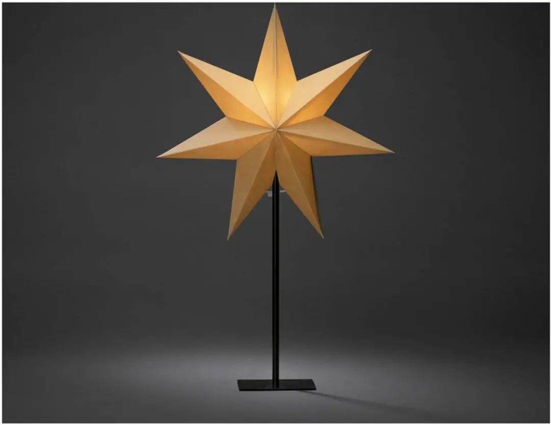 Konstsmide Kerstster 1761-370FSC - Zwart