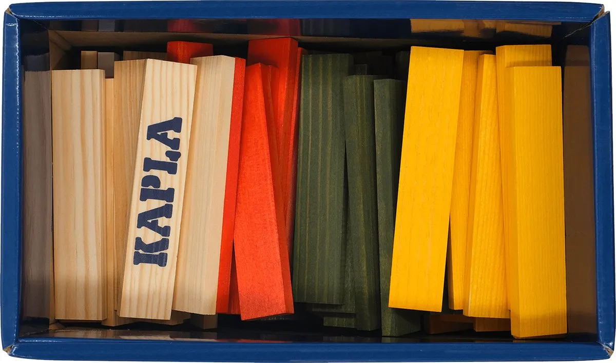 KAPLA - KAPLA Barrel - Constructiespeelgoed - HERFST DOOS - 200 Plankjes
