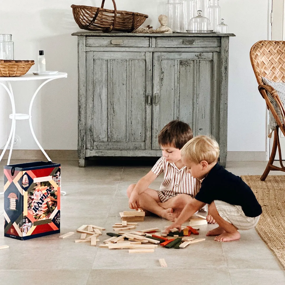 KAPLA - KAPLA Barrel - Constructiespeelgoed - HERFST DOOS - 200 Plankjes