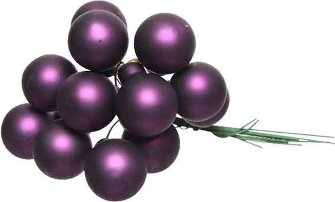 Decoris mini kerstballetjes op stekers