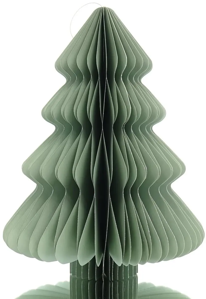 Decoris Papieren Boom 30x40 cm Mintgroen