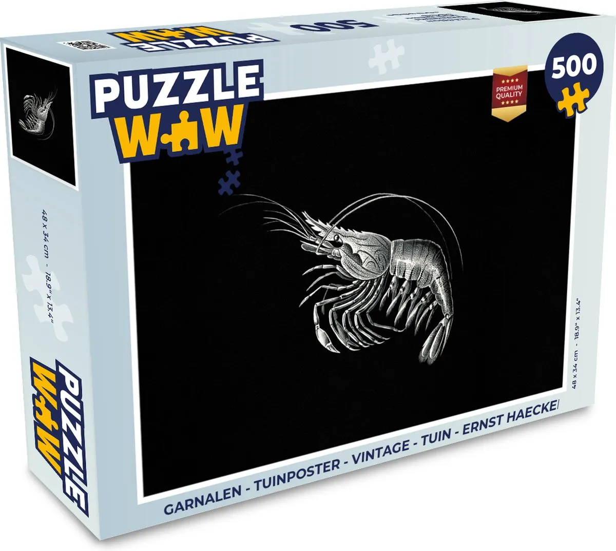 PuzzleWow Ernst Haeckel Vintage Puzzel