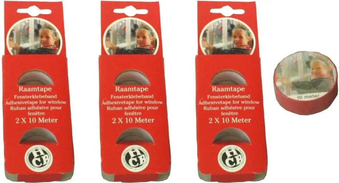 Anna's Collection Raamtape rood