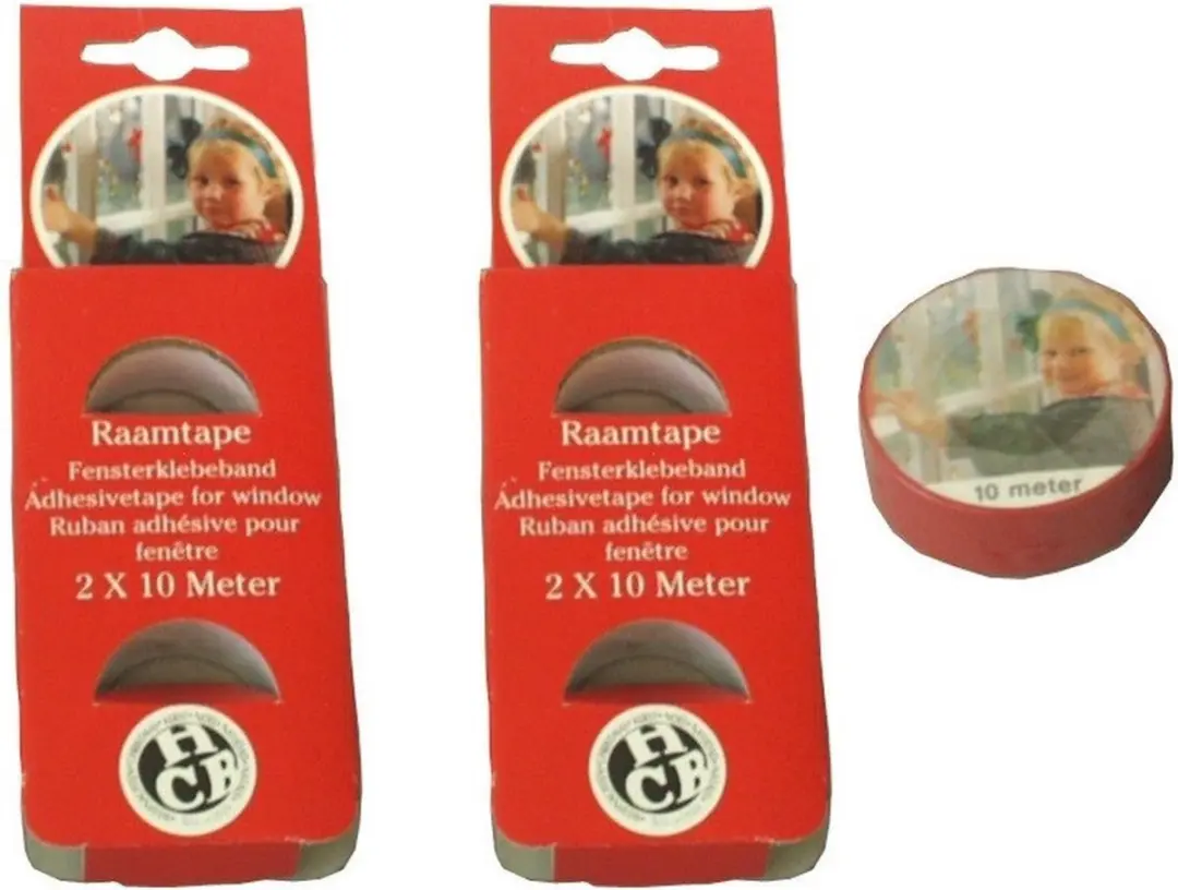 Anna's Collection Raamtape rood