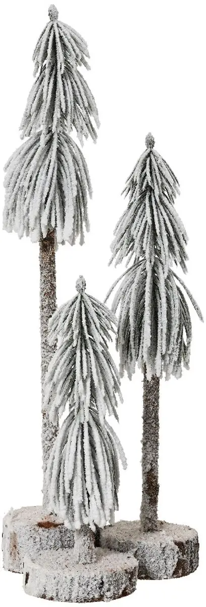 Kaemingk kerstdecoratie mini-bos 3 dennen Ø 16 H 45 cm