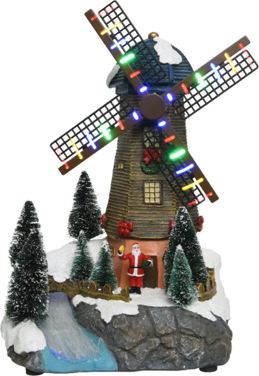 Lumineo kerstdorp molen