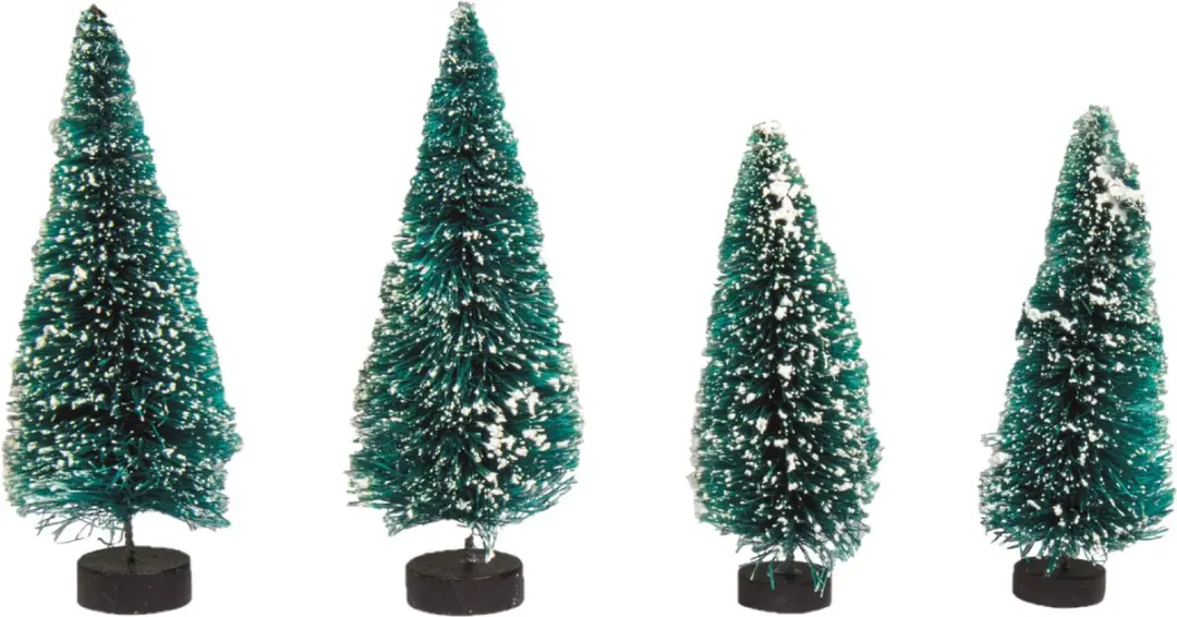 Rayher hobby kerstdorp boompjes
