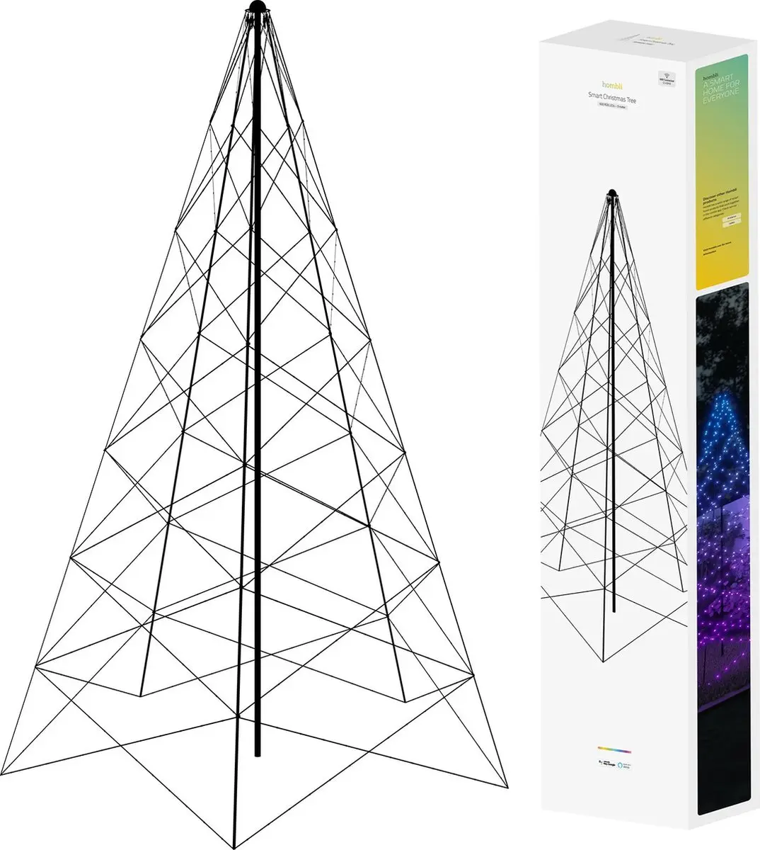 Hombli Slimme LED Kerstboom Buiten & binnen