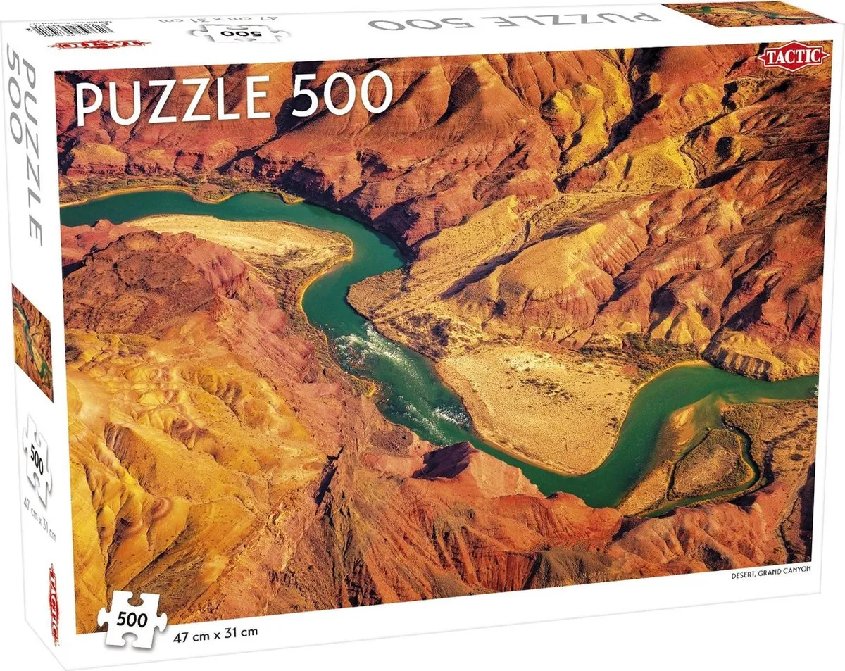 Tactic Desert Grand Canyon Puzzel 500 Stuks