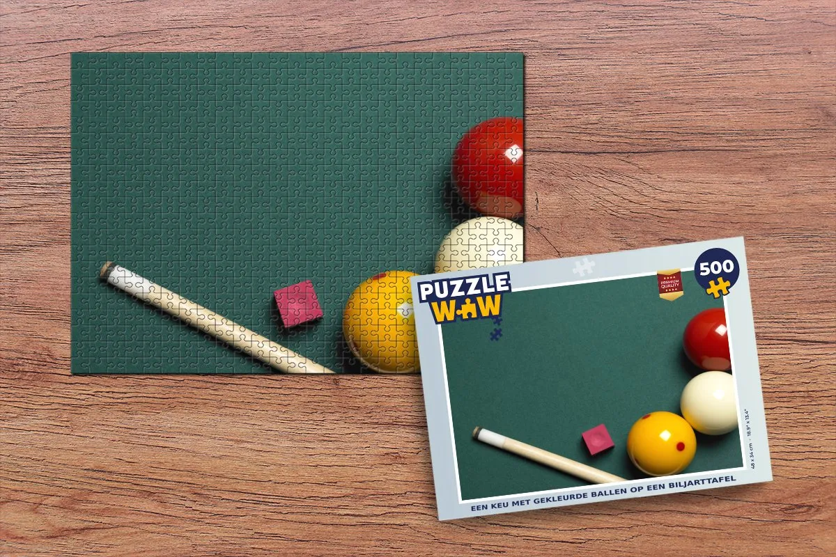 PuzzleWow Legpuzzel 500 Stuks Multicolor - MPN 6017008677688