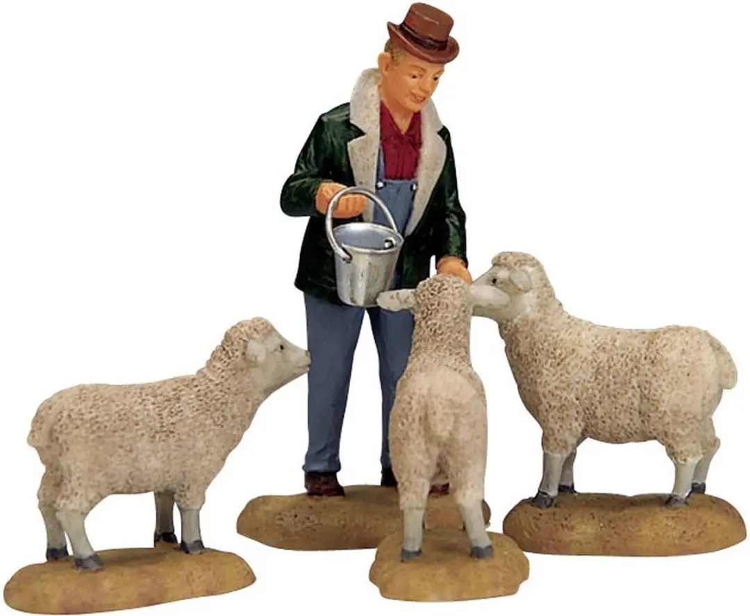 Lemax The Good Shepherd Set - 4 Stuks - Meerkleurig