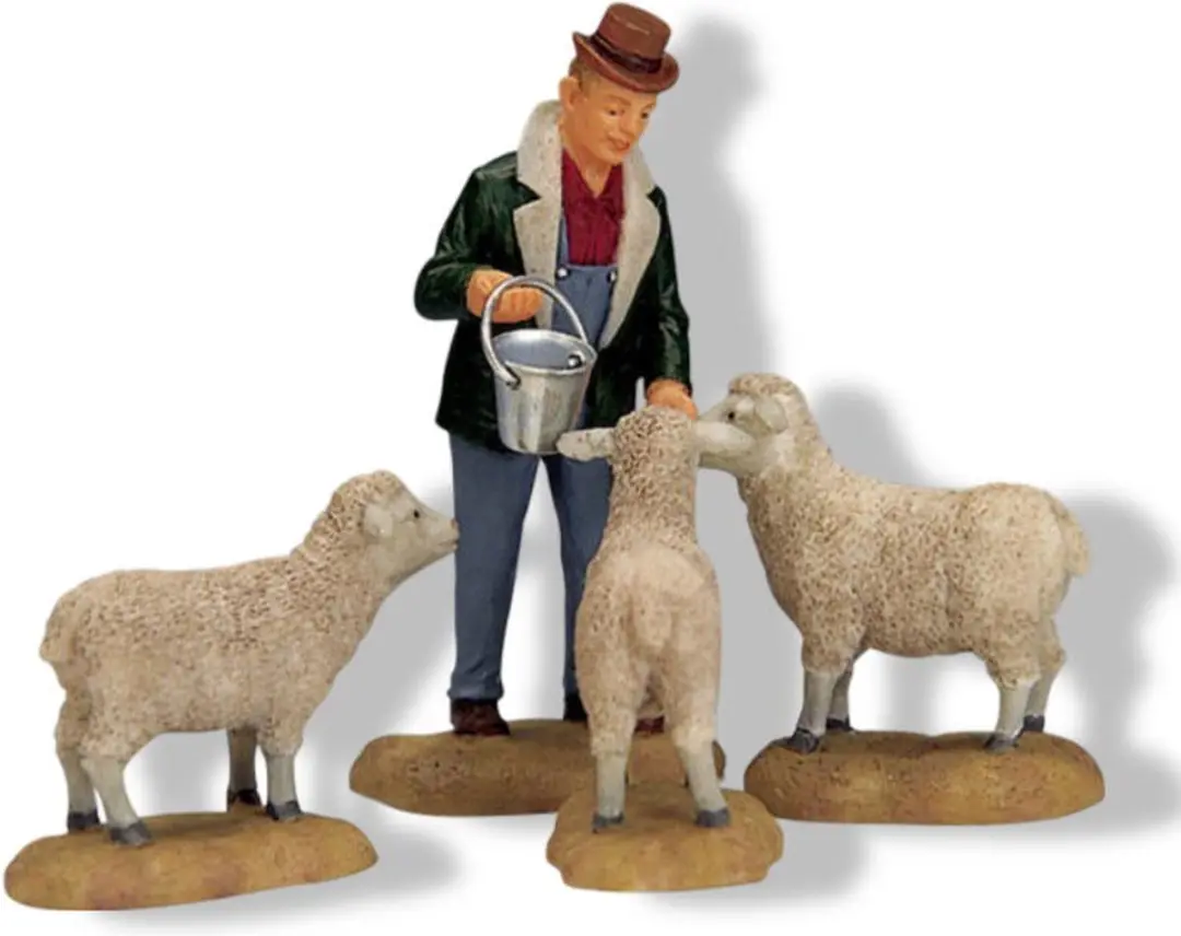 Lemax The Good Shepherd Set - 4 Stuks - Meerkleurig