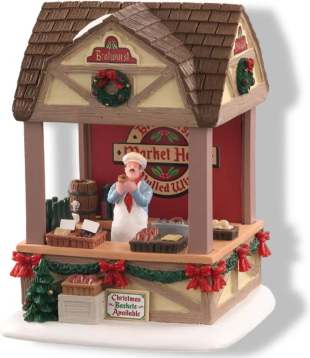 Lemax Christmas Market Bratwurst - 3 Stuks (3x1) - Meerkleurig