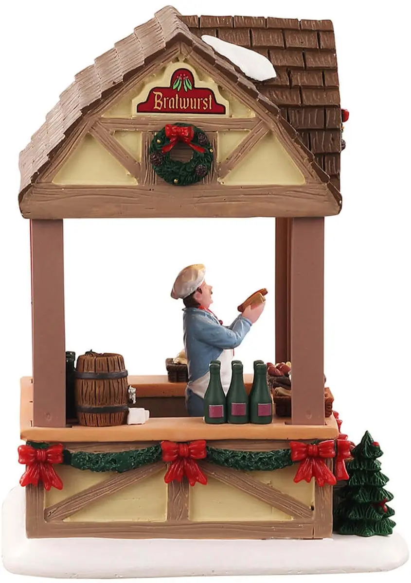 Lemax Christmas Market Bratwurst - 3 Stuks (3x1) - Meerkleurig
