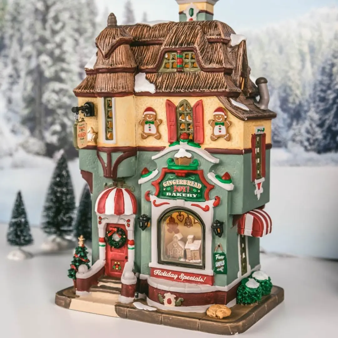 Lemax Gingerbread Joy Kersthuisje - Mix - afbeelding 6 van 6