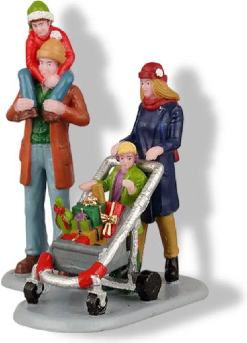 Lemax Family Holiday Shopping Spree Figuur - Mix