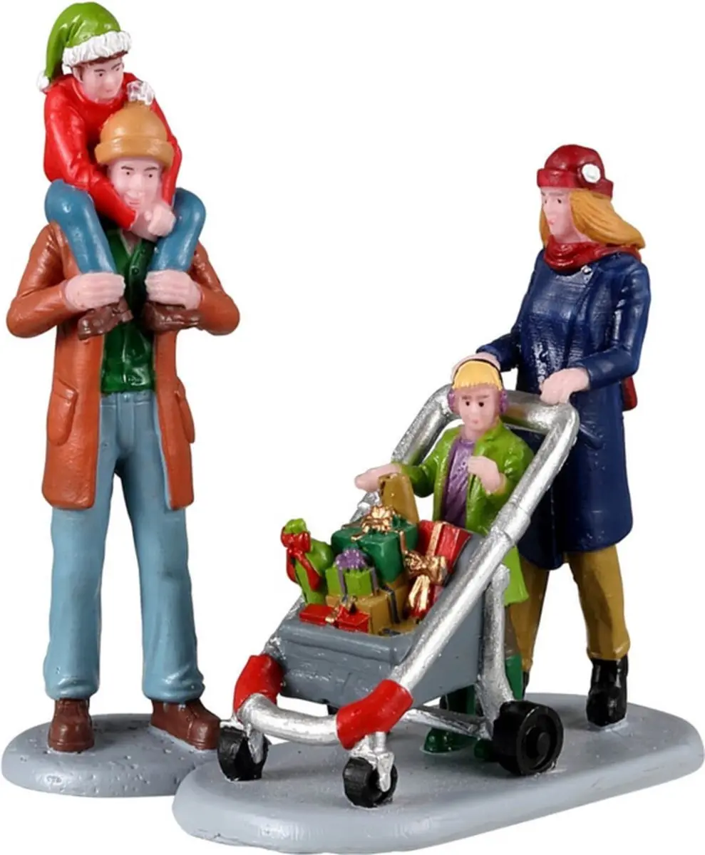 Lemax Family Holiday Shopping Spree Figuur - Mix