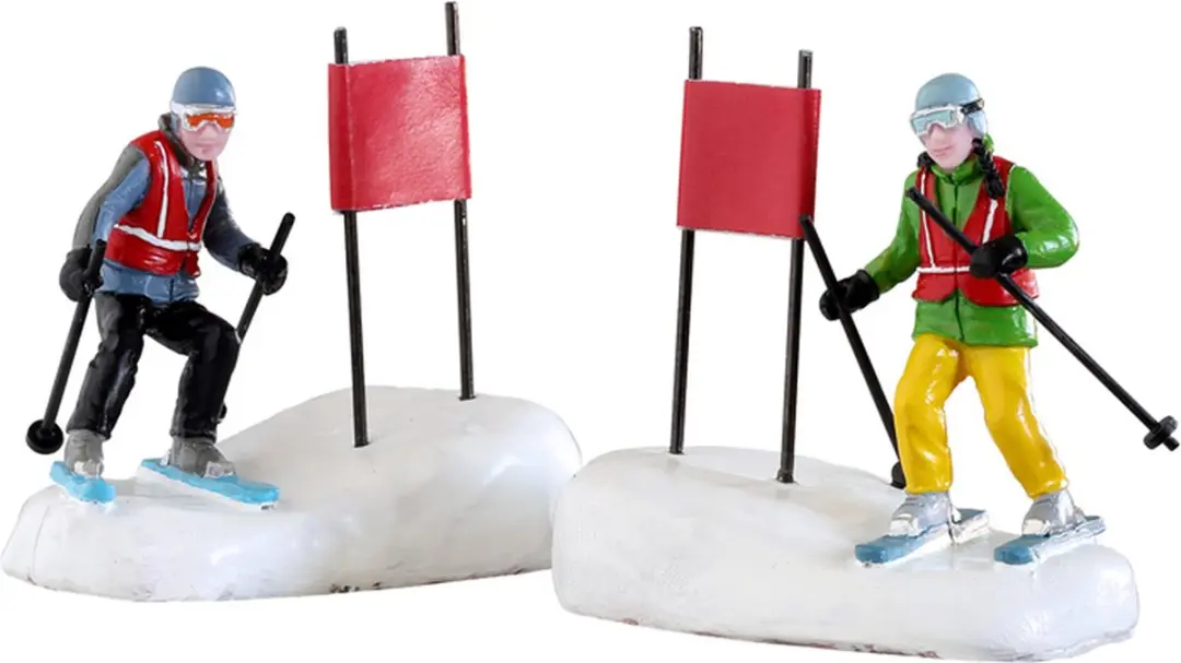 Lemax Slalom Stars Kersthuisjes Set