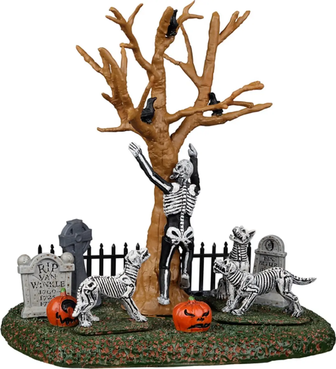 Lemax In The Wrong Graveyard Kersthuisje - Mix - afbeelding 6 van 6