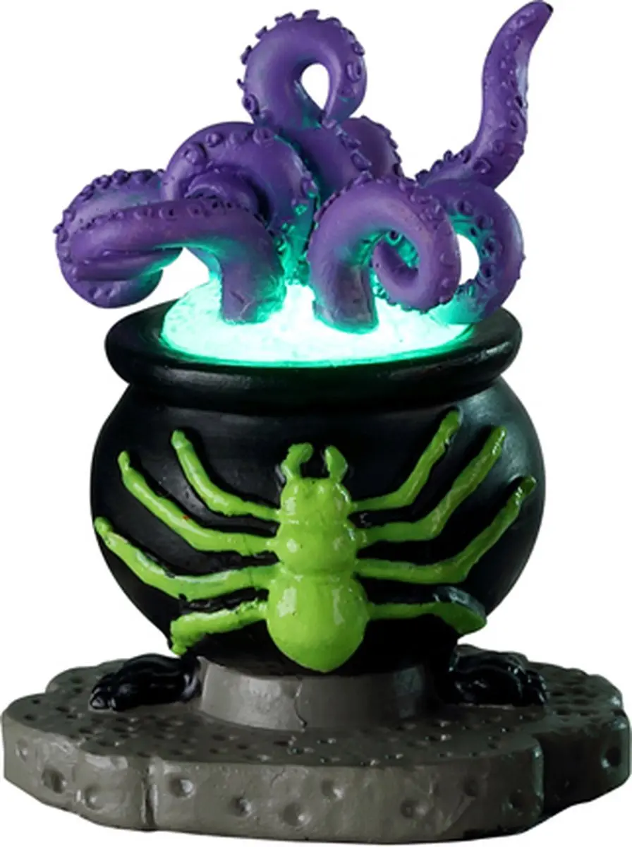 Lemax Spooky Cauldron Kersthuisje