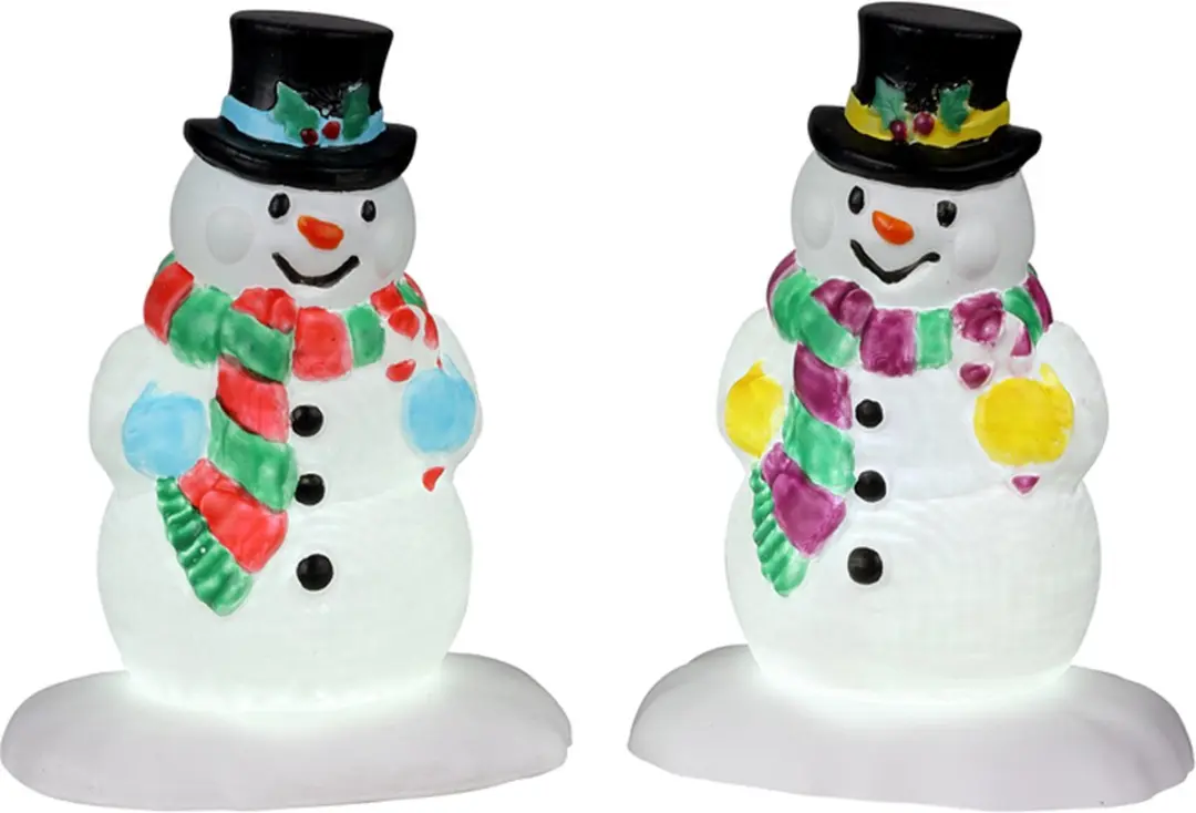 Lemax Holly Hat Snowman Verlicht Accessoire