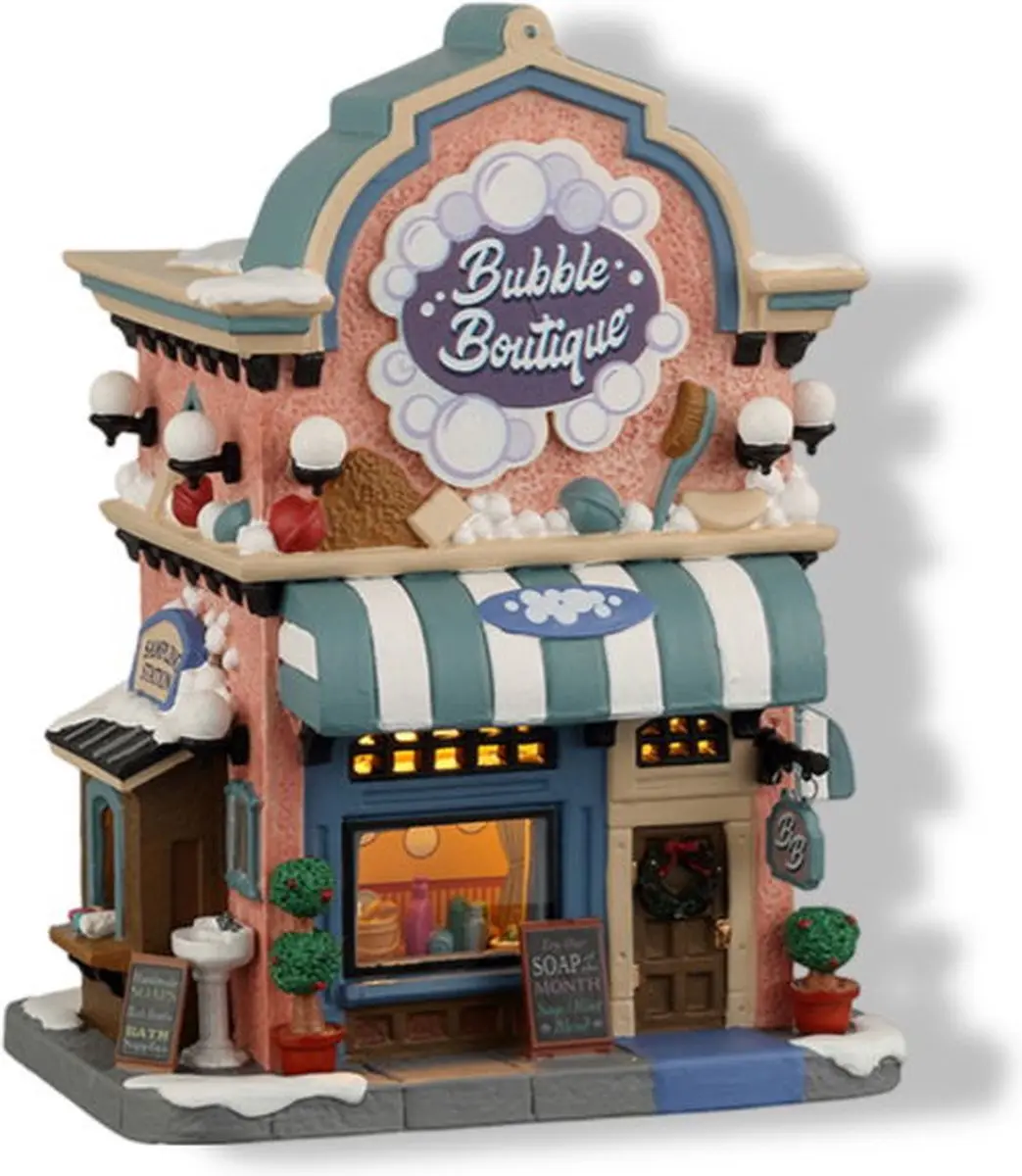 Lemax Bubble Boutique Kersthuisjes & Kerstdorpen - Meerkleurig