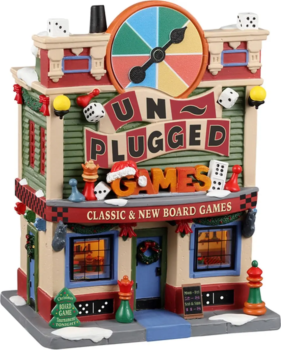 Lemax Unplugged Games Kersthuisjes & Kerstdorpen