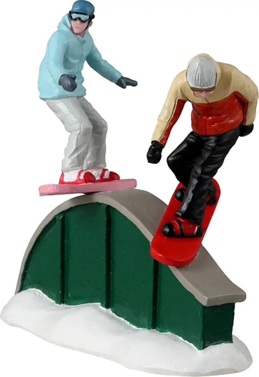 Lemax Boarding Fun