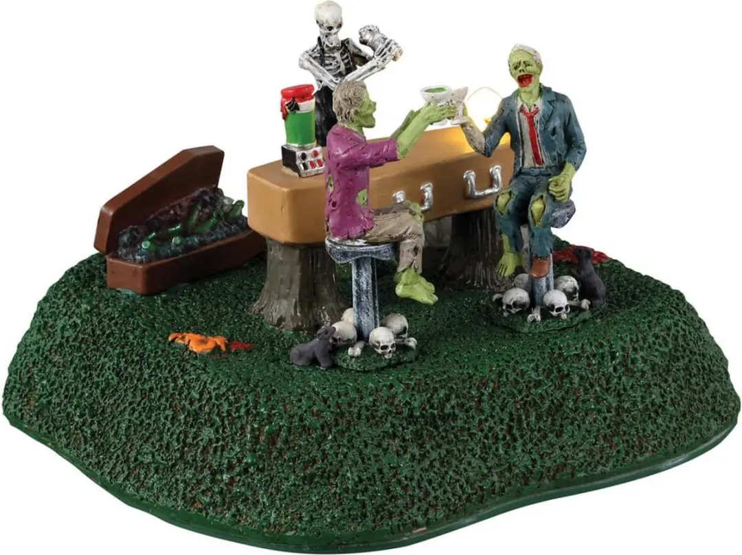 Lemax Spooky Town Coffin Bar - Licht/Beweging - Mix